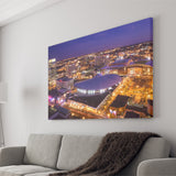 Bridgestone Arena, Stadium Canvas, Sport Art, Gift for him, Fan Gift, Canvas Prints Wall Art Decor