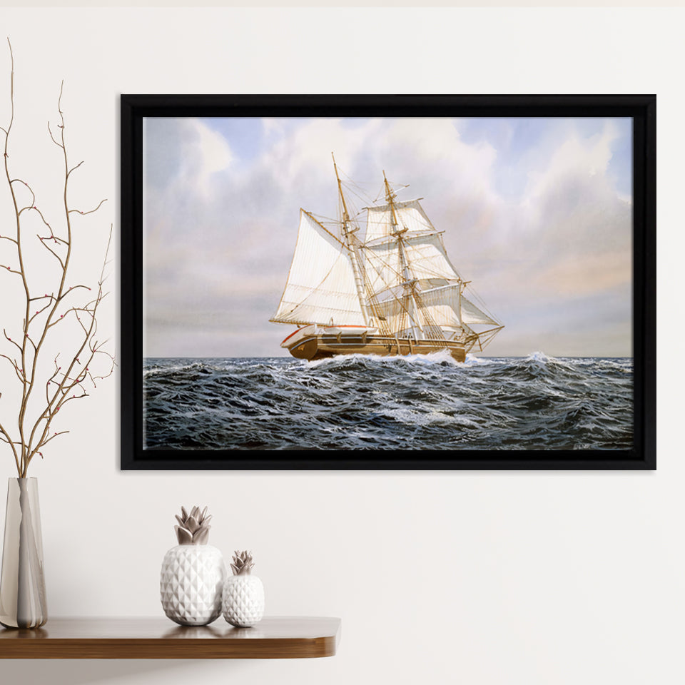 Battleship Warships Of The World Framed Canvas Prints Wall Art - Painting Canvas, Wall Decor, For Sale