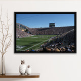 Brigham Young University Cougars Stadium Framed Canvas Prints Lavell Edwards Stadium,Sport Stadium Art Prints, Fan Gift