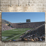 Brigham Young University Cougars Stadium Canvas Prints Lavell Edwards Stadium,Sport Stadium Art Prints, Fan Gift, Wall Decor