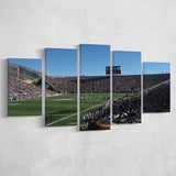 Brigham Young University Cougars Stadium Canvas Prints Lavell Edwards Stadium,Multi Panels,Sport Stadium Art Prints, Fan Gift