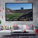 Brigham Young University Cougars Stadium Framed Canvas Prints Lavell Edwards Stadium,Sport Stadium Art Prints, Fan Gift