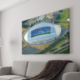 Brighton  Hove Albion Stadium Canvas Prints Falmer Stadium Aerial,Sport Stadium Art Prints, Fan Gift, Wall Decor