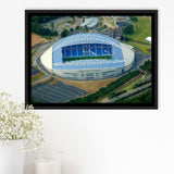 Brighton  Hove Albion Stadium Framed Canvas Prints Falmer Stadium Aerial,Sport Stadium Art Prints, Fan Gift
