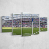 Brighton  Hove Albion Stadium Canvas Prints Falmer Stadium Wall Art,Multi Panels,Sport Stadium Art Prints, Fan Gift