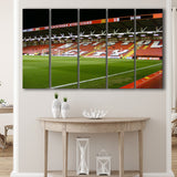 Bristol City Stadium Canvas Prints Ashton Gate Stadium Wall Art,Multi Panels B,Sport Stadium Art Prints, Fan Gift