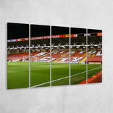 Bristol City Stadium Canvas Prints Ashton Gate Stadium Wall Art,Multi Panels B,Sport Stadium Art Prints, Fan Gift
