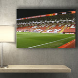Bristol City Stadium Canvas Prints Ashton Gate Stadium Wall Art,Sport Stadium Art Prints, Fan Gift, Wall Decor