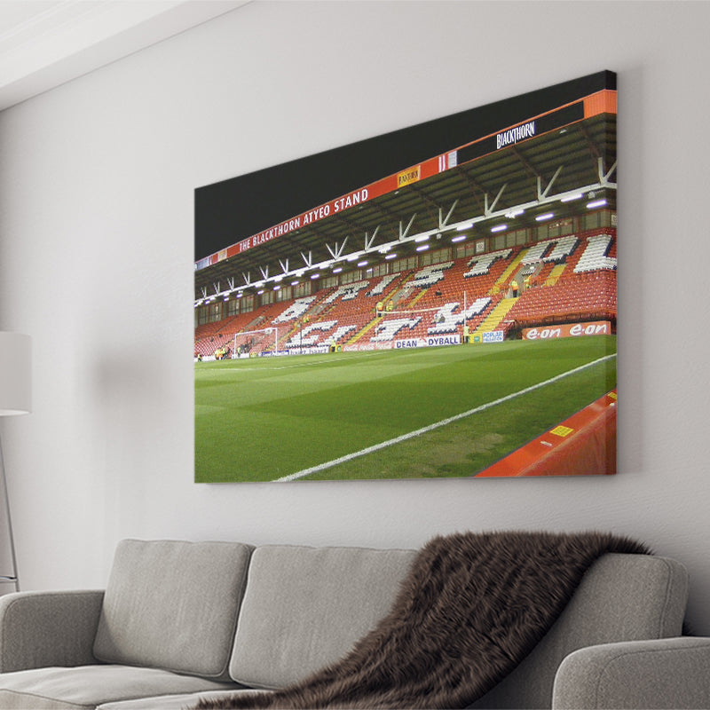 Bristol City Stadium Canvas Prints Ashton Gate Stadium Wall Art,Sport Stadium Art Prints, Fan Gift, Wall Decor