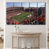 Broncos Stadium at Mile High, Stadium Canvas, Sport Art, Gift for him, Multi Panels B, Canvas Prints Wall Art Decor