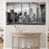 Brooklyn Bridge Art New York City Bridge Extra Large Canvas Prints Multi Panels B Wall Art Prints Home Decor