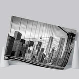 Brooklyn Bridge Art New York City Poster Prints Wall Art Decor, Unframe, Poster Art