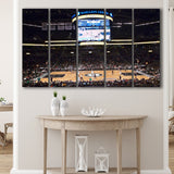 Brooklyn Nets Stadium Canvas Prints Barclays Center Wall Art Basketball,Multi Panels B,Sport Stadium Art Prints, Fan Gift