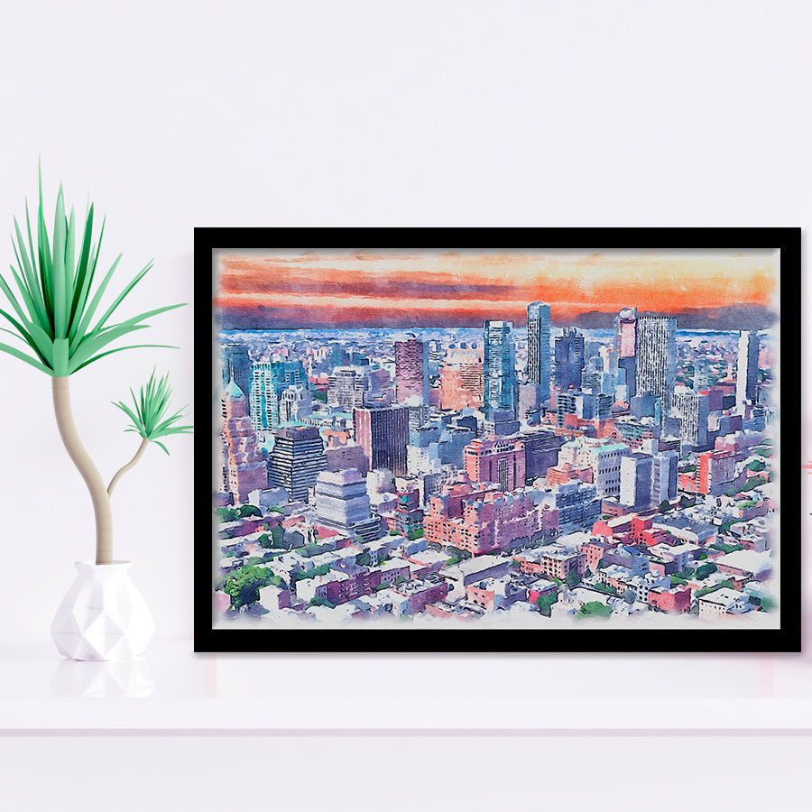 Brooklyn Watercolor Brooklyn New York, Sport Prints Fan Gift, Framed Art Prints Wall Art Decor