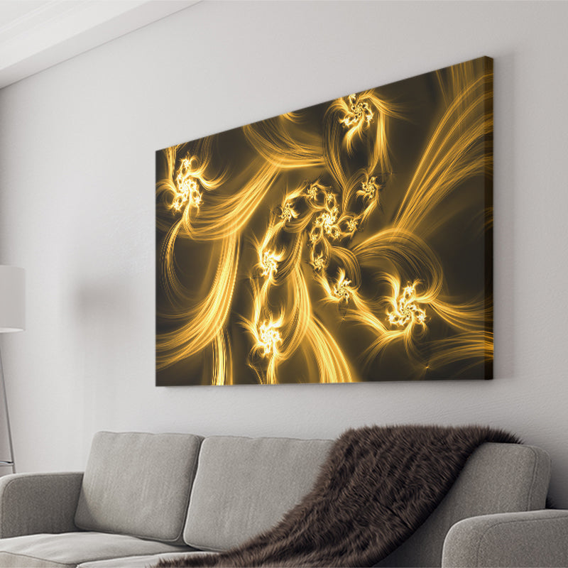 Brown Abstract Energy Canvas Prints Wall Art - Canvas Painting, Painting Art, Prints for Sale, Wall Decor, Home Decor