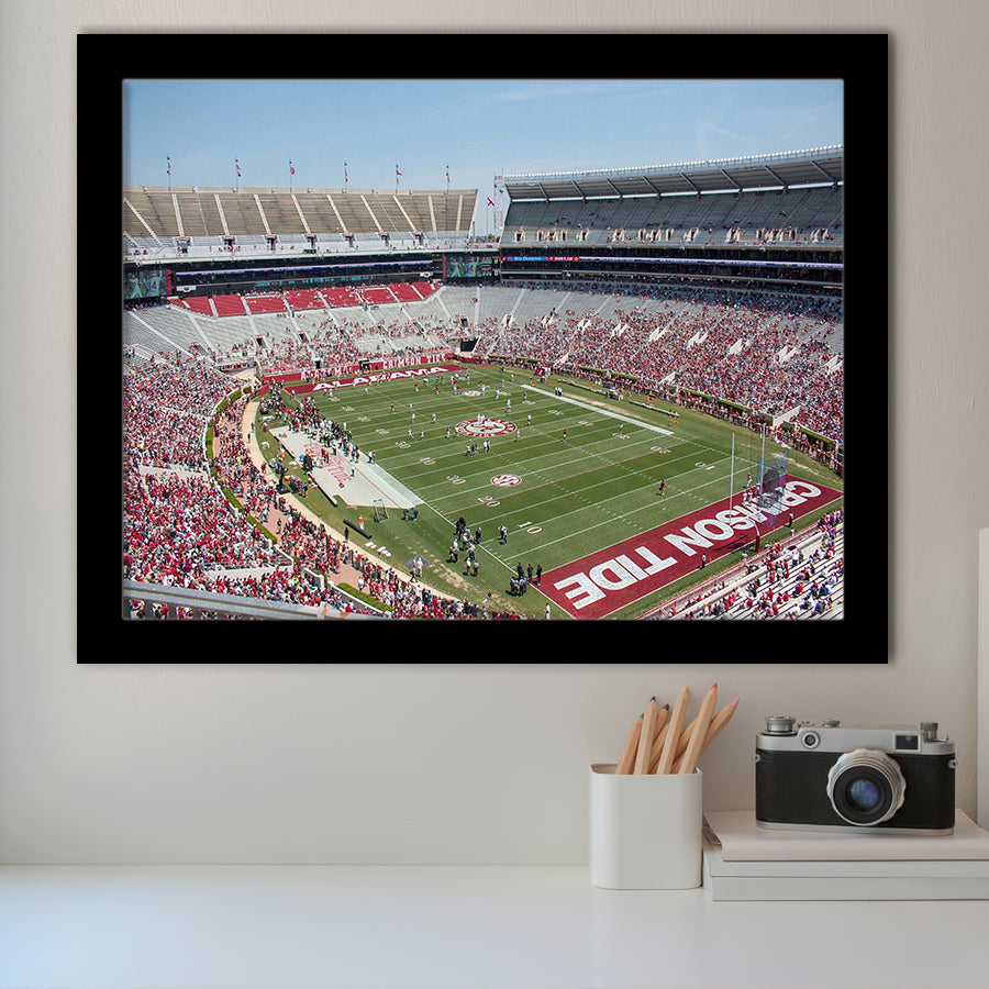 Bryant Denny Stadium Art Prints Alabama Crimson Tide Poster,Sport Stadium Art Prints, Fan Gift, Wall Decor