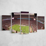 Bryant Denny Stadium Canvas Prints Alabama Crimson Tide Wall,Multi Panels,Sport Stadium Art Prints, Fan Gift
