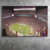 Bryant Denny Stadium Canvas Prints Alabama Crimson Tide Wall,Sport Stadium Art Prints, Fan Gift, Wall Decor