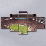 Bryant Denny Stadium Canvas Prints Alabama Crimson Tide Wall,Multi Panels,Sport Stadium Art Prints, Fan Gift