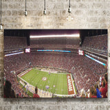 Bryant Denny Stadium Canvas Prints Alabama Crimson Tide Wall,Sport Stadium Art Prints, Fan Gift, Wall Decor
