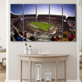 Bryant Denny Stadium, Stadium Canvas, Sport Art, Gift for him, Multi Panels B, Canvas Prints Wall Art Decor
