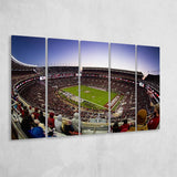 Bryant Denny Stadium, Stadium Canvas, Sport Art, Gift for him, Multi Panels B, Canvas Prints Wall Art Decor