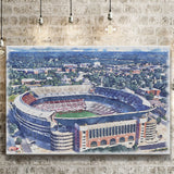 Bryant–Denny Stadium Alabama Stadium Watercolor, Sport Art Prints Fan Gift, Canvas Prints Wall Art Decor