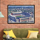 Bryant–Denny Stadium Alabama Stadium Watercolor, Sport Prints Fan Gift, Framed Art Prints Wall Art Decor