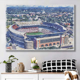 Bryant–Denny Stadium Alabama Stadium Watercolor, Sport Art Prints Fan Gift, Canvas Prints Wall Art Decor