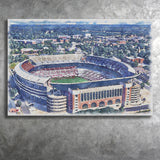 Bryant–Denny Stadium Alabama Stadium Watercolor, Sport Art Prints Fan Gift, Canvas Prints Wall Art Decor