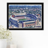 Bryant–Denny Stadium Alabama Stadium Watercolor, Sport Art Prints Fan Gift, Framed Canvas Prints Wall Art Decor