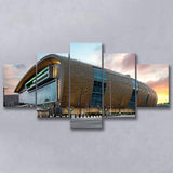 Bucks Home Fiserv Coliseum, Stadium Canvas, Sport Art, Large Canvas, Multi Panels, Canvas Prints Wall Art Decor