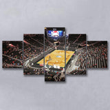 Bucks New Fiserv Forum Arena, Stadium Canvas, Sport Art, Large Canvas, Multi Panels, Canvas Prints Wall Art Decor