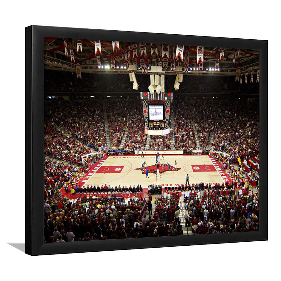 Bud Walton Arena Framed Art Prints Wall Decor - Painting Prints, Wall Art, Framed Picture, Black Frame