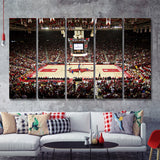 Bud Walton Arena 5 Pieces B Canvas Prints Wall Art - Painting Canvas, Multi Panel, Wall Decor, Canvas Art