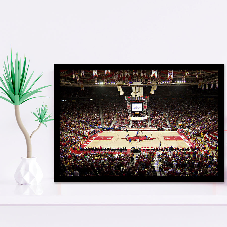 Bud Walton Arena Framed Art Prints Wall Decor - Painting Prints, Wall Art, Framed Picture, Black Frame