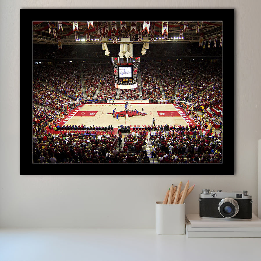Bud Walton Arena Framed Art Prints Wall Decor - Painting Prints, Wall Art, Framed Picture, Black Frame