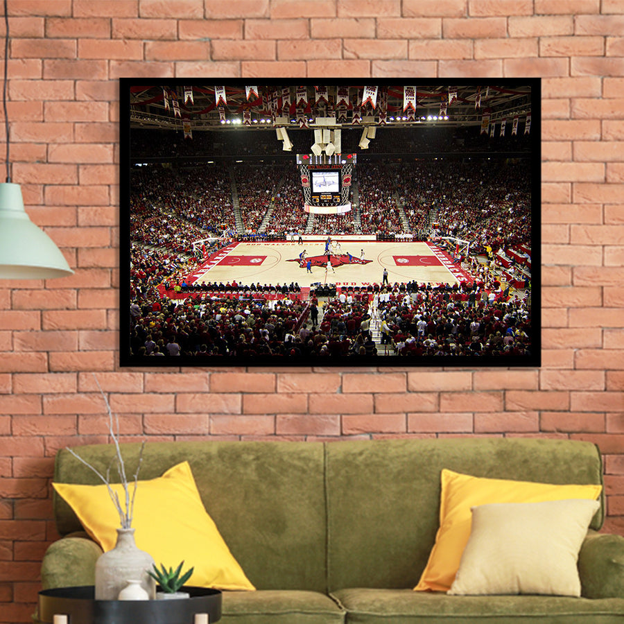 Bud Walton Arena Framed Art Prints Wall Decor - Painting Prints, Wall Art, Framed Picture, Black Frame