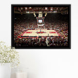 Bud Walton Arena Framed Canvas Prints Wall Art - Painting Canvas, Wall Decor, Canvas Art, Floating Frame