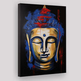 Buddha Face Acrylic Painting Emotion Dynamic, Painting Art, Canvas Prints Wall Art Home Decor