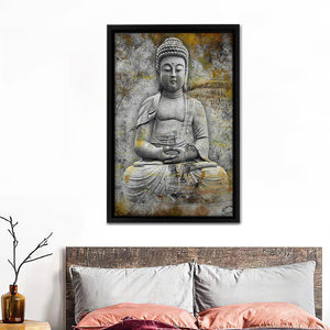 Buddha Meditaion Framed Canvas Prints - Painting Canvas, Framed Art, Prints for Sale, Wall Art, Wall Decor