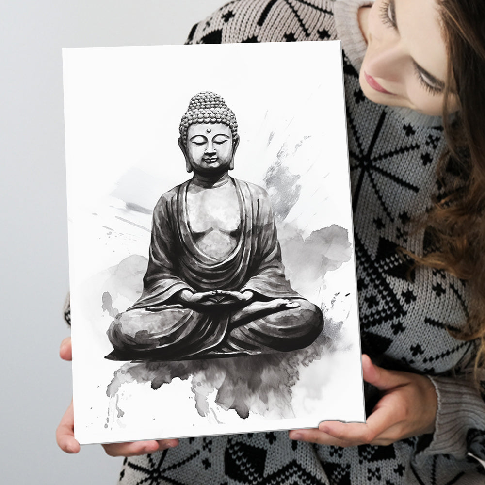 MY ART WORK - LORD BUDDHA Pencil Sketch - A4 size | Facebook