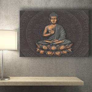 Buddha Meditating Canvas Print Canvas Prints - Painting Canvas, Canvas Art, Prints for Sale, Wall Art, Wall Decor