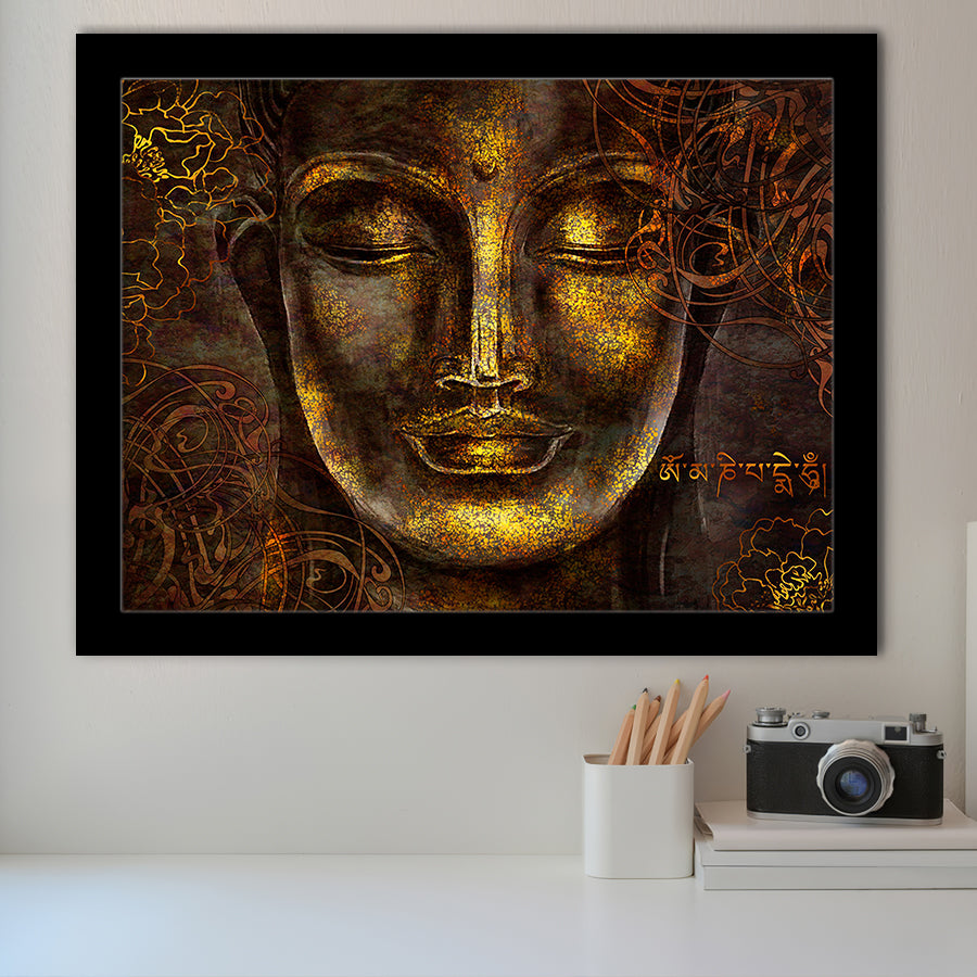 Buddha Art Print Framed Art Prints Wall Art Decor, Framed Picture, Home Decor