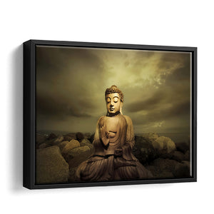 Buddha Framed Canvas Prints - Painting Canvas, Framed Art, Canvas Art, Prints for Sale, Wall Art, Wall Decor