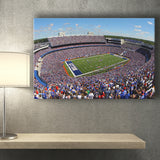 Buffalo Bills Stadium Canvas Prints Highmark Stadium Wall Art American,Sport Stadium Art Prints, Fan Gift, Wall Decor