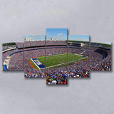 Buffalo Bills Stadium Canvas Prints Highmark Stadium Wall Art American,Multi Panels,Sport Stadium Art Prints, Fan Gift