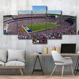 Buffalo Bills Stadium Canvas Prints Highmark Stadium Wall Art American,Multi Panels,Sport Stadium Art Prints, Fan Gift