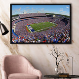 Buffalo Bills Stadium Framed Canvas Prints Highmark Stadium Wall Art American,Sport Stadium Art Prints, Fan Gift