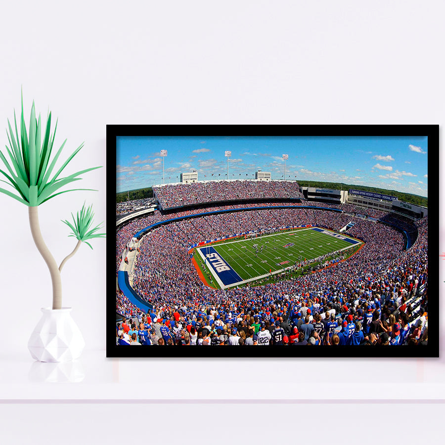 Buffalo Bills Stadium Art Prints Highmark Stadium Wall Art American,Sport Stadium Art Prints, Fan Gift, Wall Decor